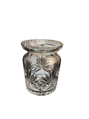 Vintage Fabulous Rogaska Crystal "Richmond" Biscuit Barrel NO LID 5 3/4”